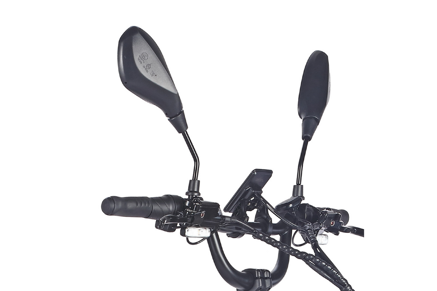 Specchietti retrovisori certificati E-mark (Risparmiate di più con l'ebike MA non in vendita separatamente)