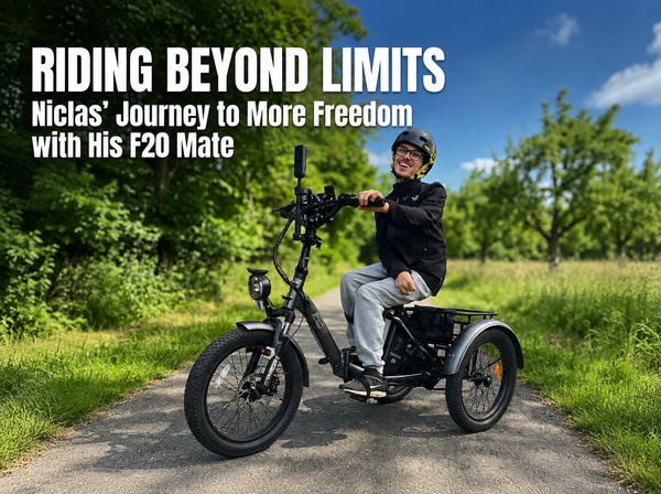 Riding Beyond Limits: Niclas’ Journey to More Freedom with His F20 Mate