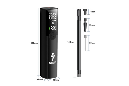 Pompa d'aria elettrica portatile