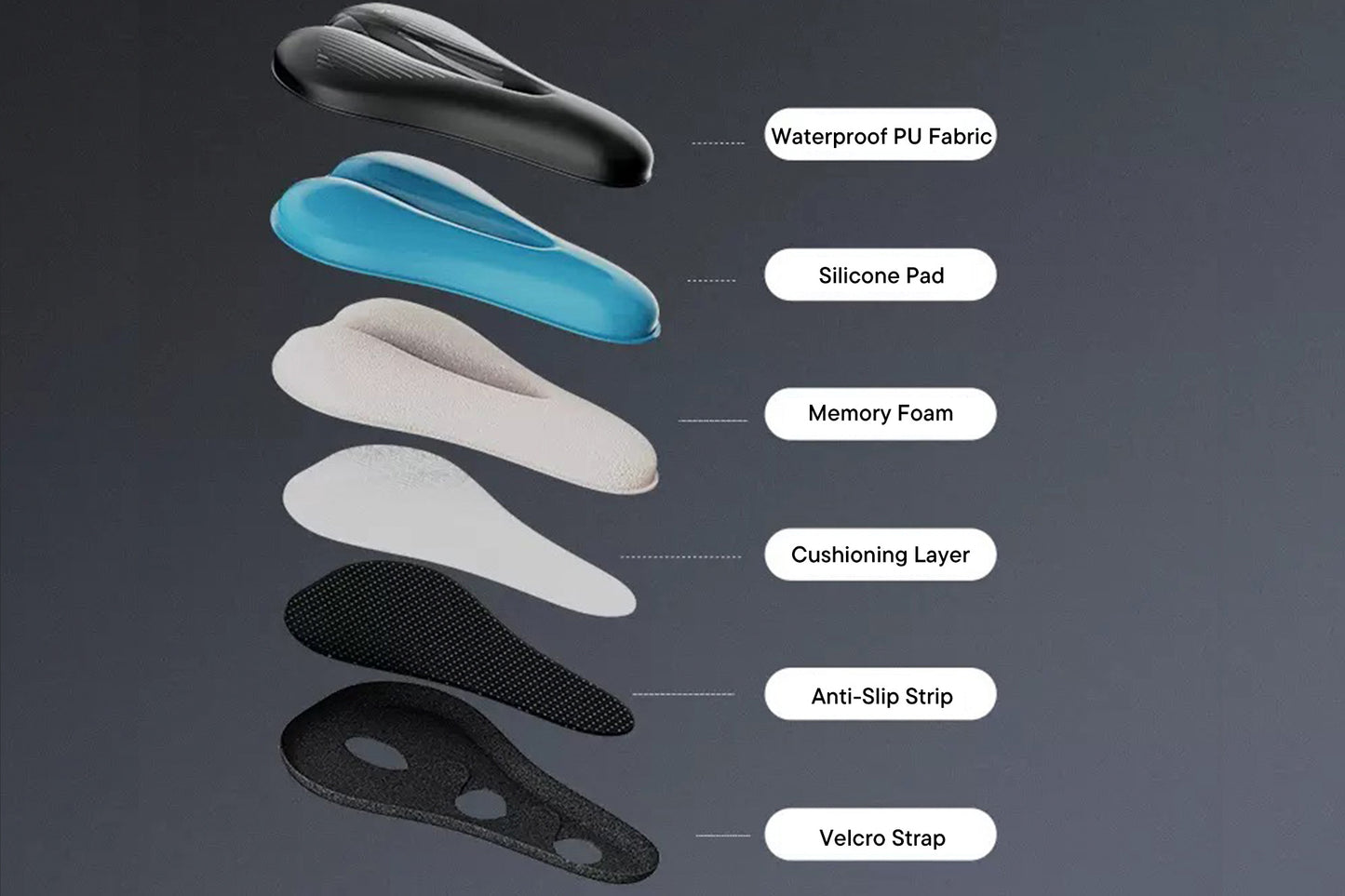 Coprisella comfort per mountain bike