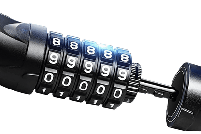 Lucchetto a catena per bicicletta a combinazione