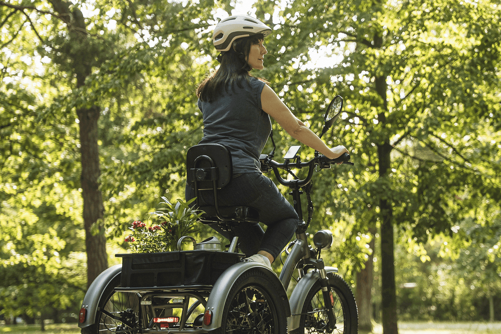 Seggiolino da bicicletta comfort con schienale
