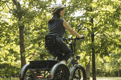 Seggiolino da bicicletta comfort con schienale